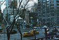 A Winter Morning in New York Traffic